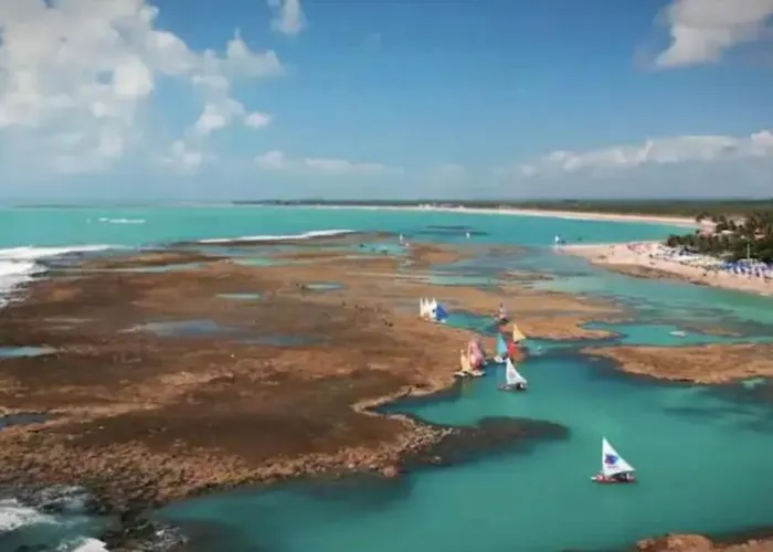 Porto de Galinhas - Apartamento 3 quartos a 30m do mar